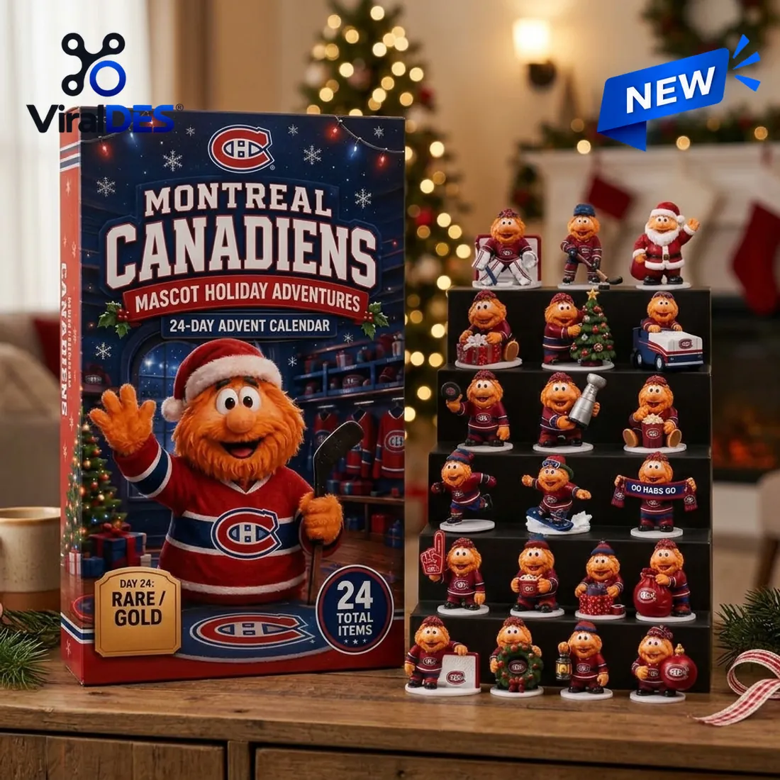 Montreal Canadiens Youppi! Mascot Advent Calendar 2026 Montreal Canadiens Youppi! Mascot Advent Calendar 2026