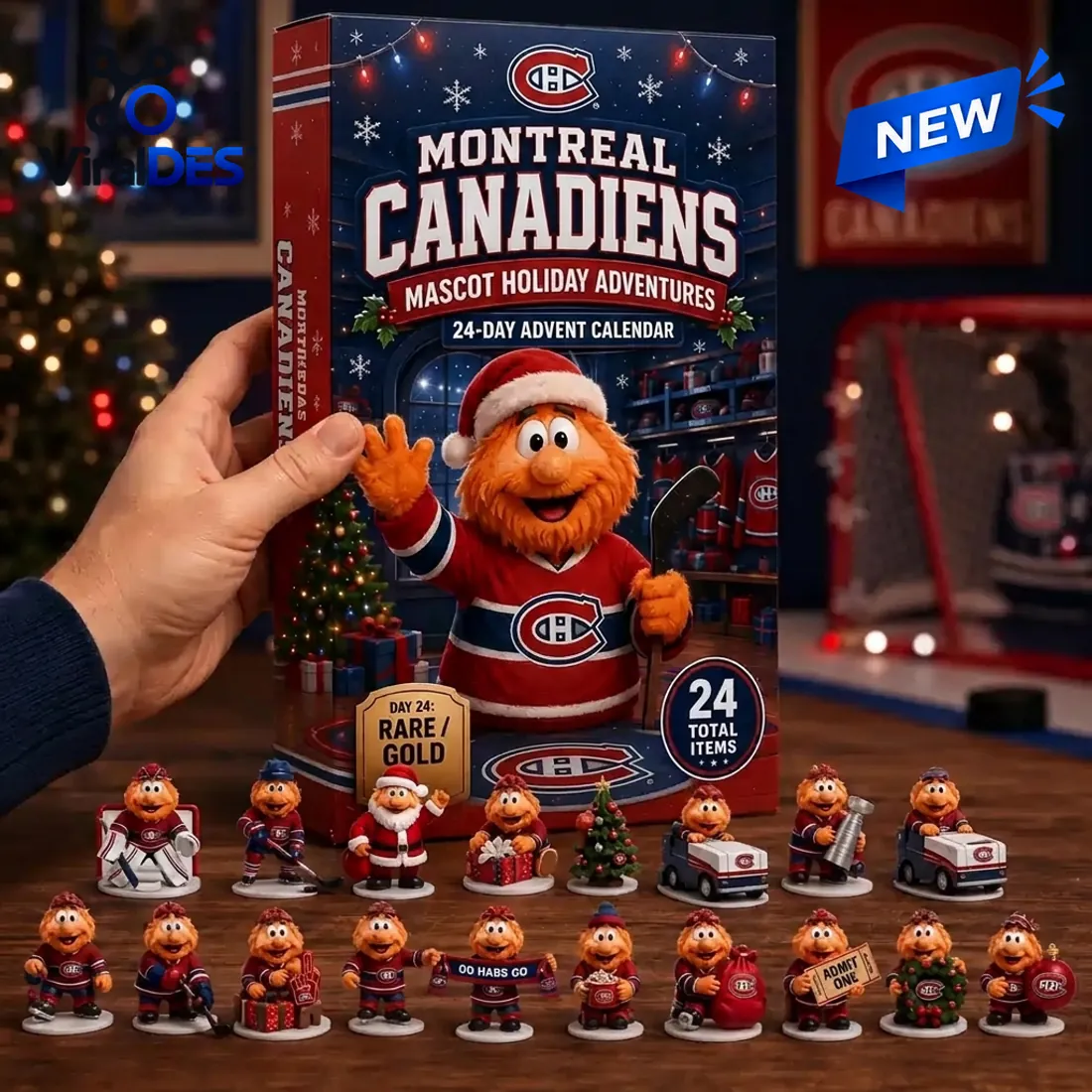Montreal Canadiens Youppi! Mascot Advent Calendar 2026 Montreal Canadiens Youppi! Mascot Advent Calendar 2026