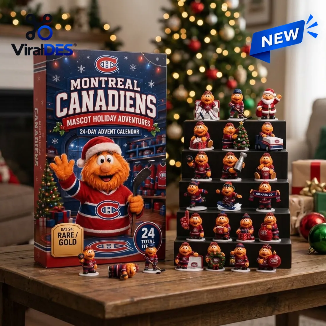 Montreal Canadiens Youppi! Mascot Advent Calendar 2026 Montreal Canadiens Youppi! Mascot Advent Calendar 2026