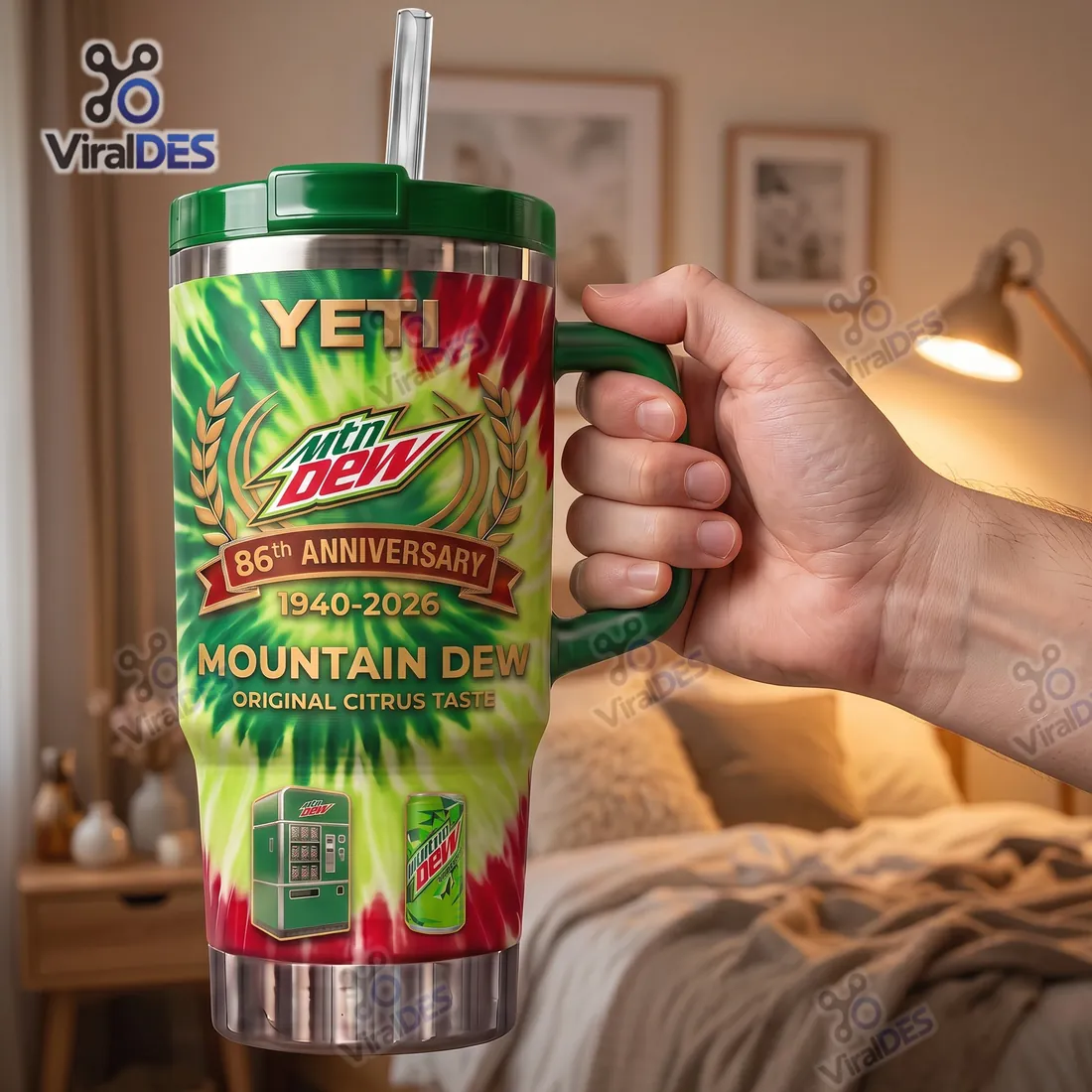 Mountain Dew 86th Anniversary Tumbler Cup Mountain Dew 86th Anniversary Tumbler Cup