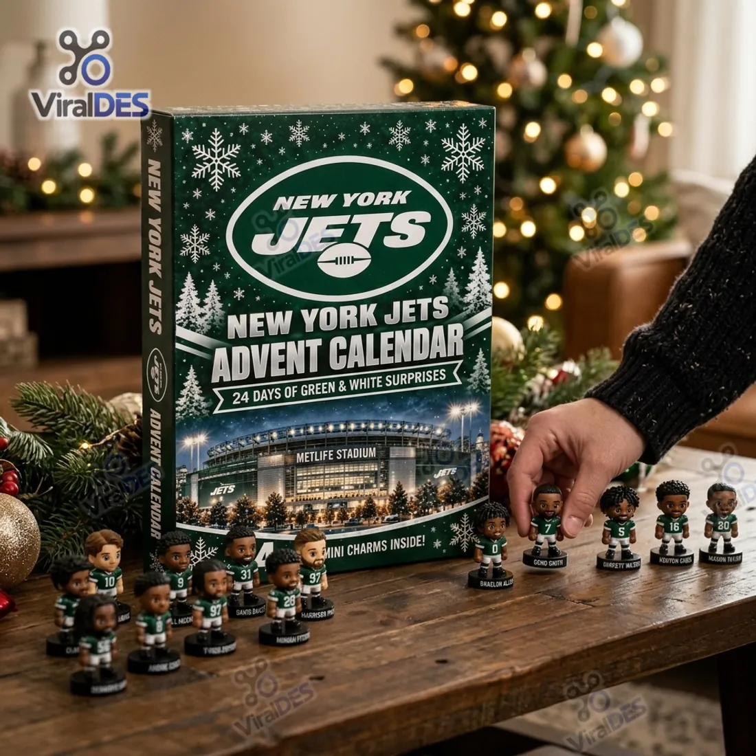 New York Jets NFL Advent Calendar 24 Surprises New York Jets NFL Advent Calendar 24 Surprises