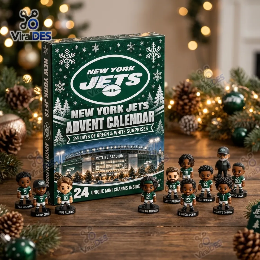 New York Jets NFL Advent Calendar 24 Surprises New York Jets NFL Advent Calendar 24 Surprises
