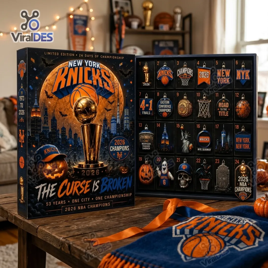 New York Knicks 2026 Championship Advent Calendar New York Knicks 2026 Championship Advent Calendar