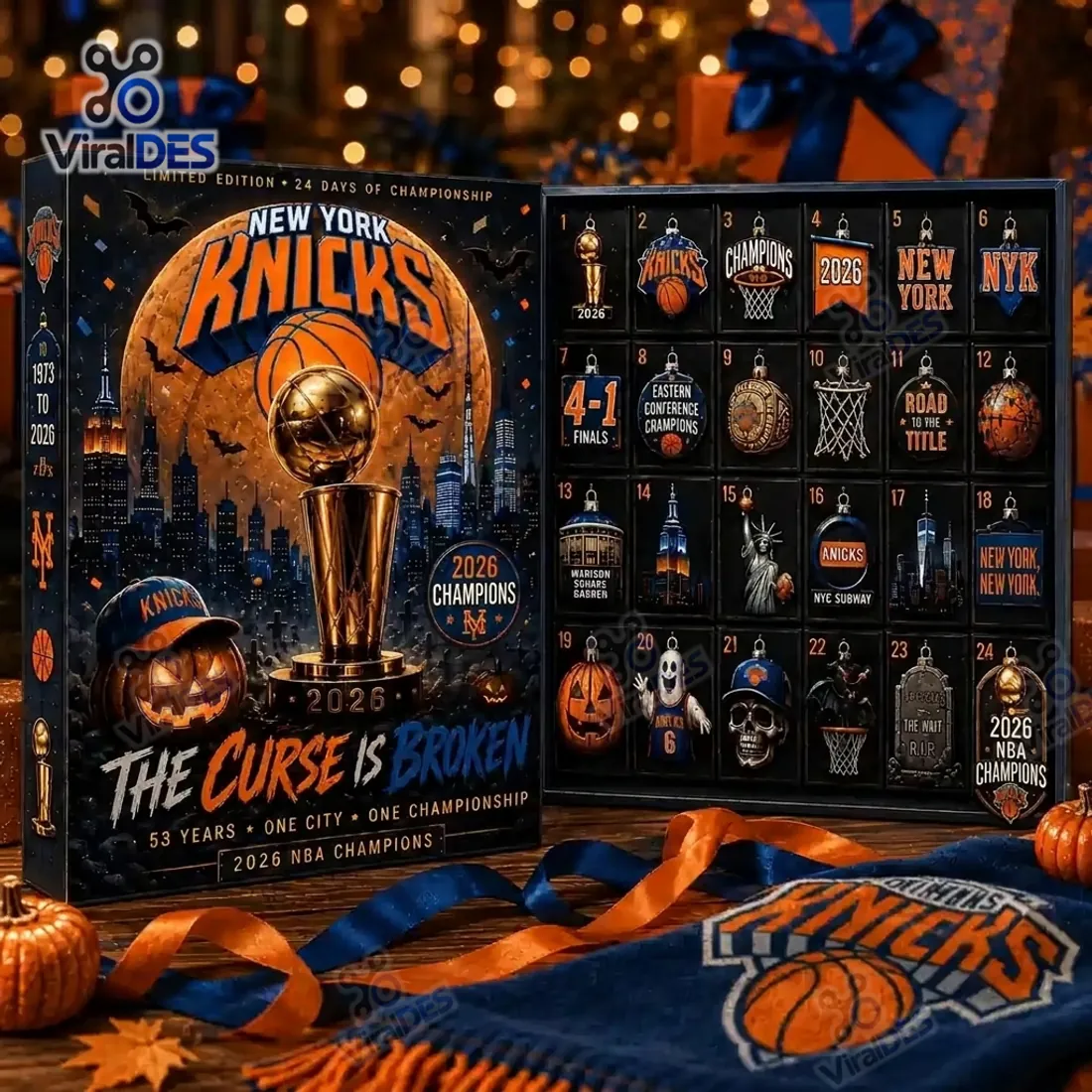 New York Knicks 2026 Championship Advent Calendar New York Knicks 2026 Championship Advent Calendar