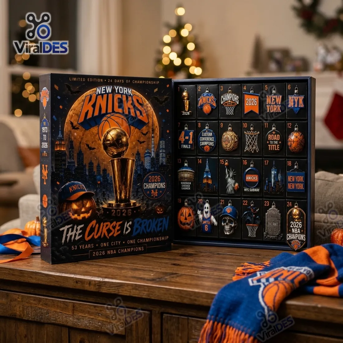 New York Knicks 2026 Championship Advent Calendar New York Knicks 2026 Championship Advent Calendar