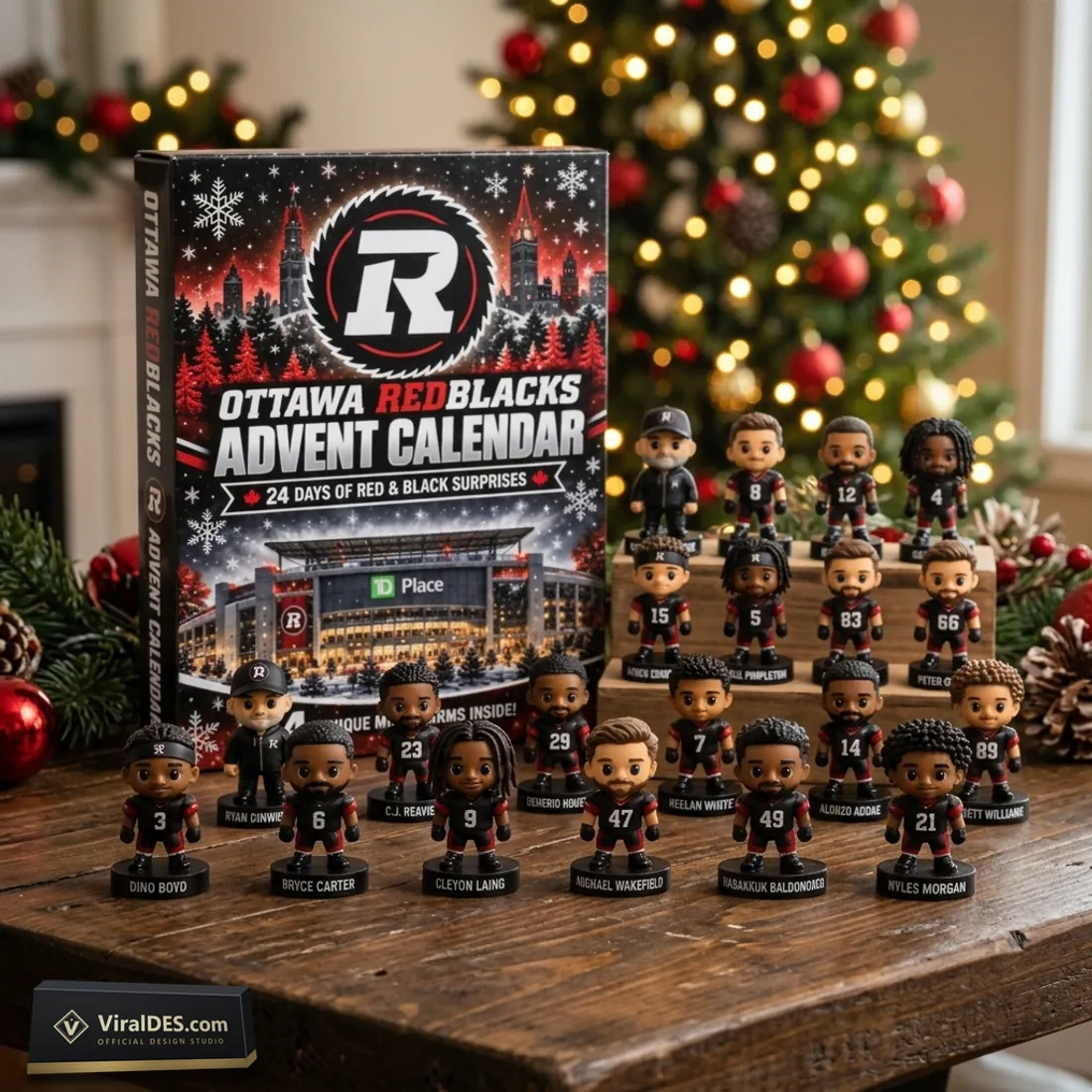 Ottawa Redblacks 2026 Advent Calendar Ottawa Redblacks 2026 Advent Calendar