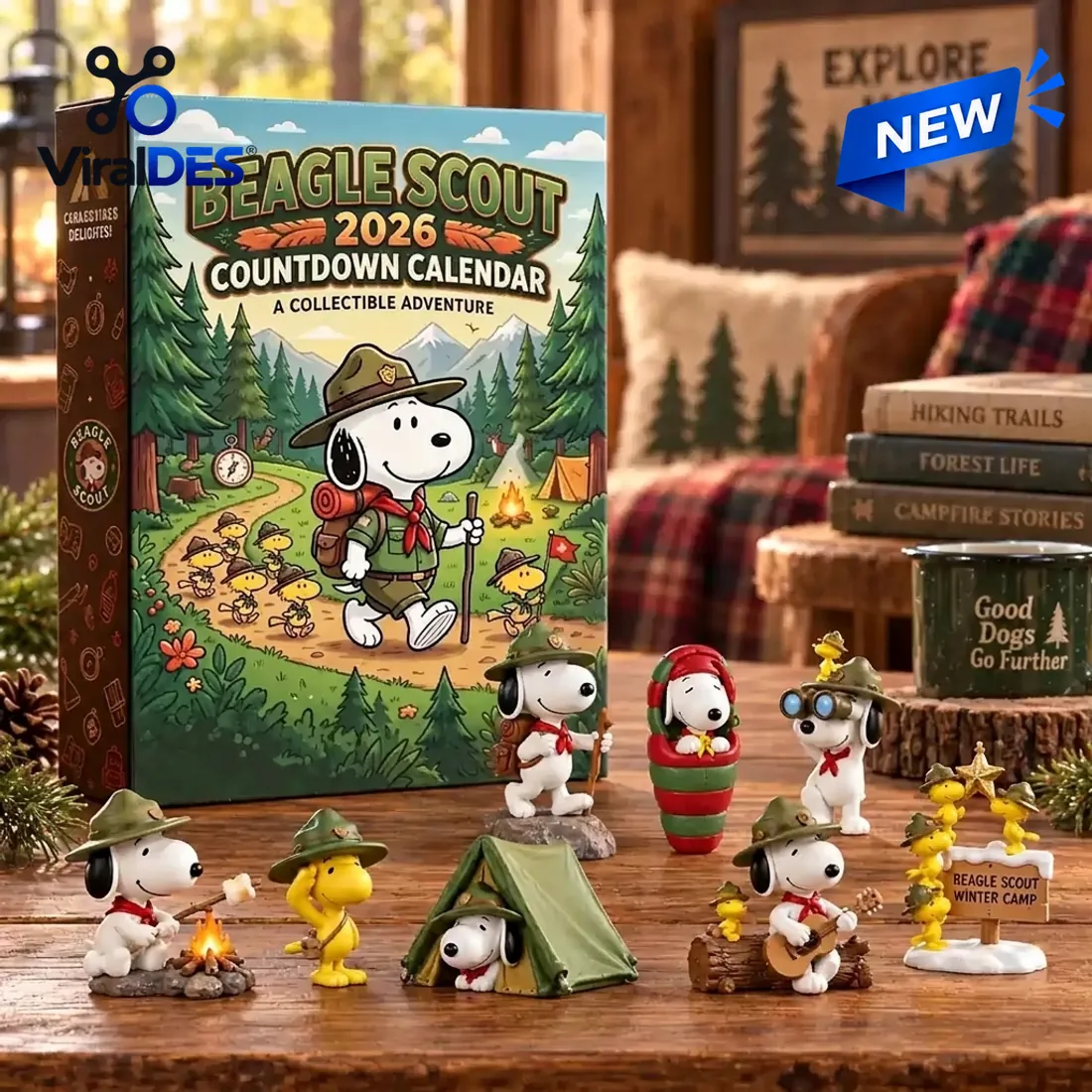 Peanuts Snoopy Beagle Scout 2026 Advent Calendar Peanuts Snoopy Beagle Scout 2026 Advent Calendar
