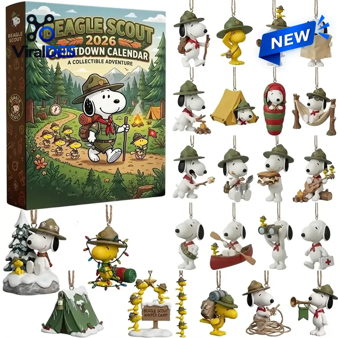 Peanuts Snoopy Beagle Scout 2026 Advent Calendar Peanuts Snoopy Beagle Scout 2026 Advent Calendar