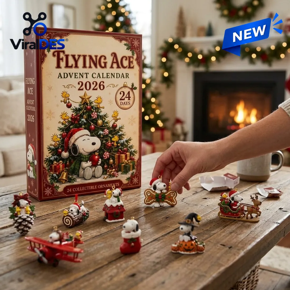 Peanuts Snoopy Flying Ace 2026 Advent Calendar Peanuts Snoopy Flying Ace 2026 Advent Calendar