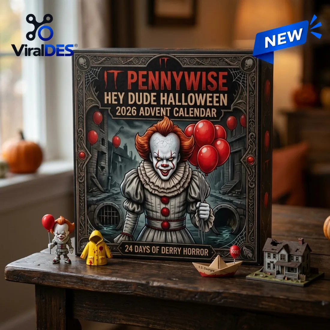 Pennywise IT Halloween Advent Calendar 2026 Pennywise IT Halloween Advent Calendar 2026