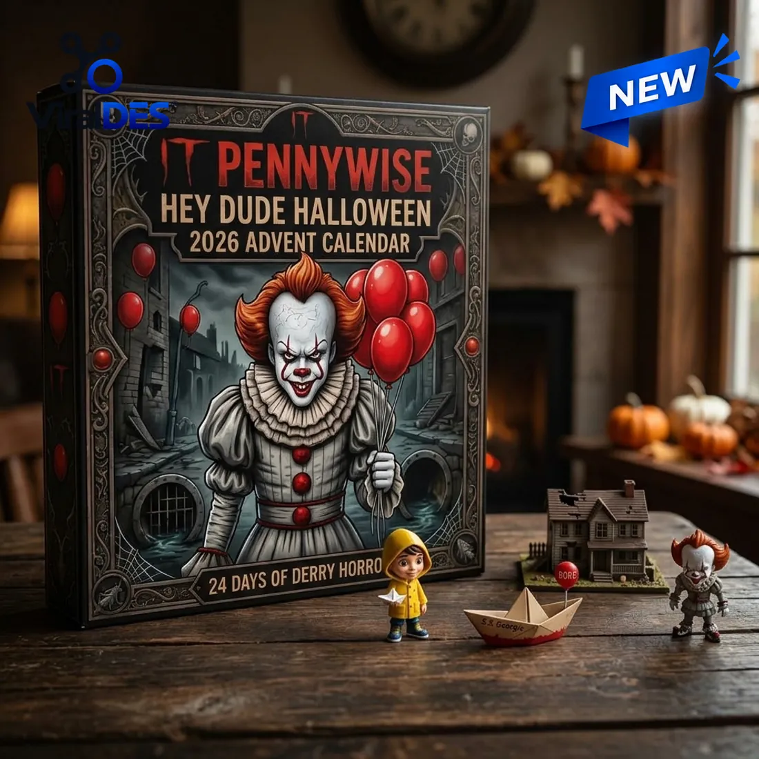 Pennywise IT Halloween Advent Calendar 2026 Pennywise IT Halloween Advent Calendar 2026