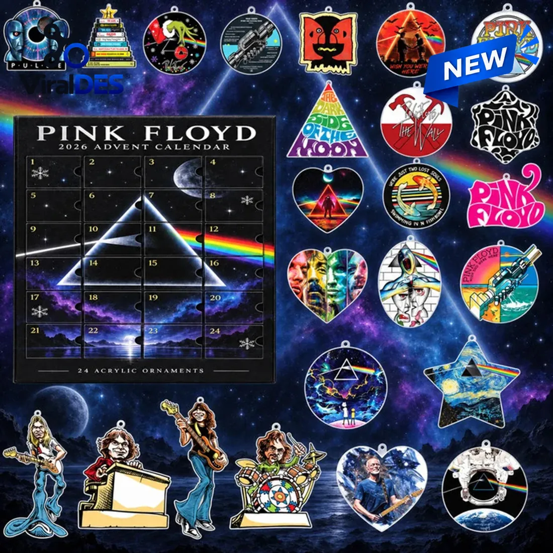 Pink Floyd 2026 Christmas Advent Calendar Pink Floyd 2026 Christmas Advent Calendar