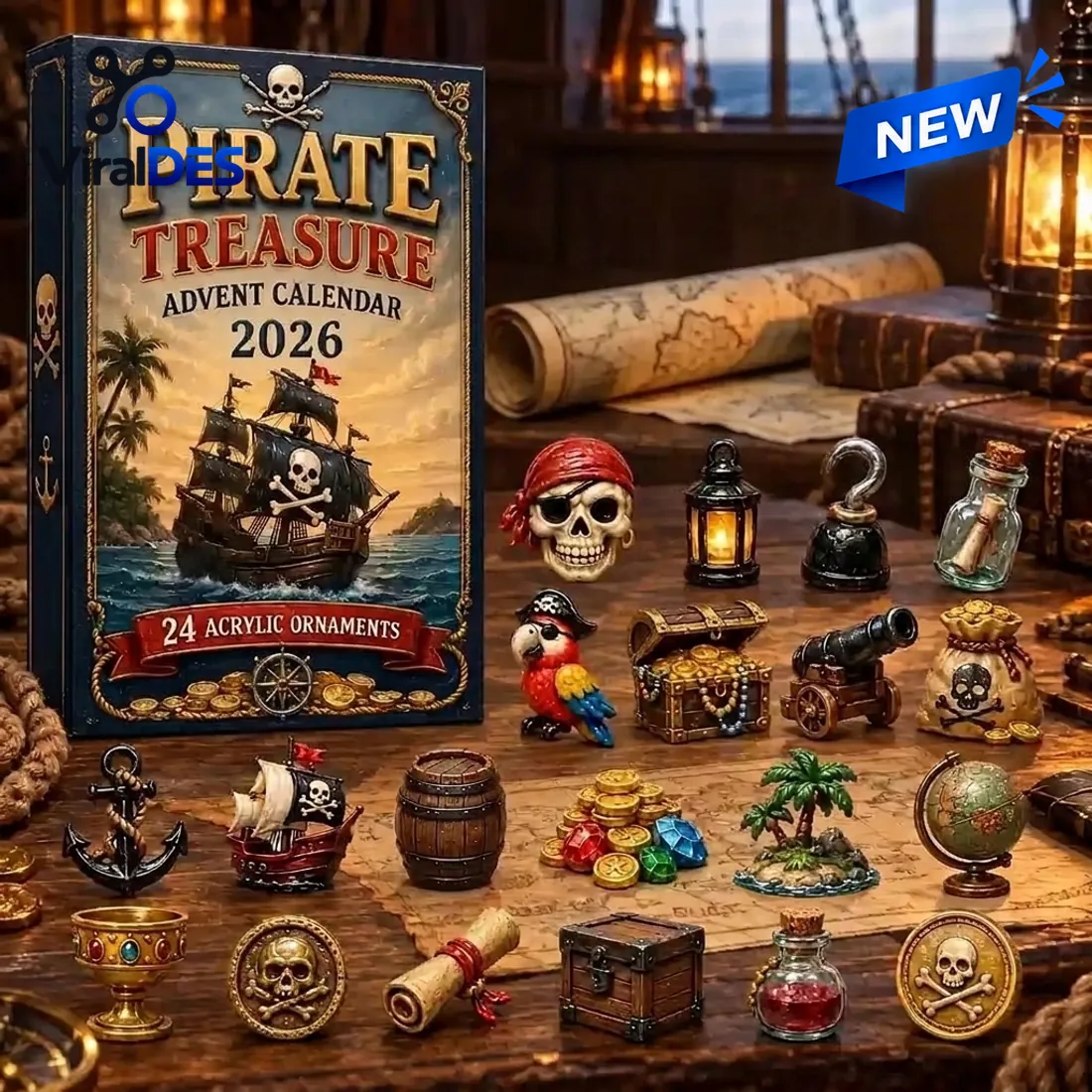 Pirate Treasure 2026 Advent Calendar Pirate Treasure 2026 Advent Calendar