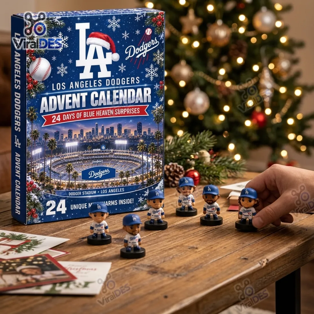 Los Angeles Dodgers Baseball Advent Calendar Los Angeles Dodgers Baseball Advent Calendar