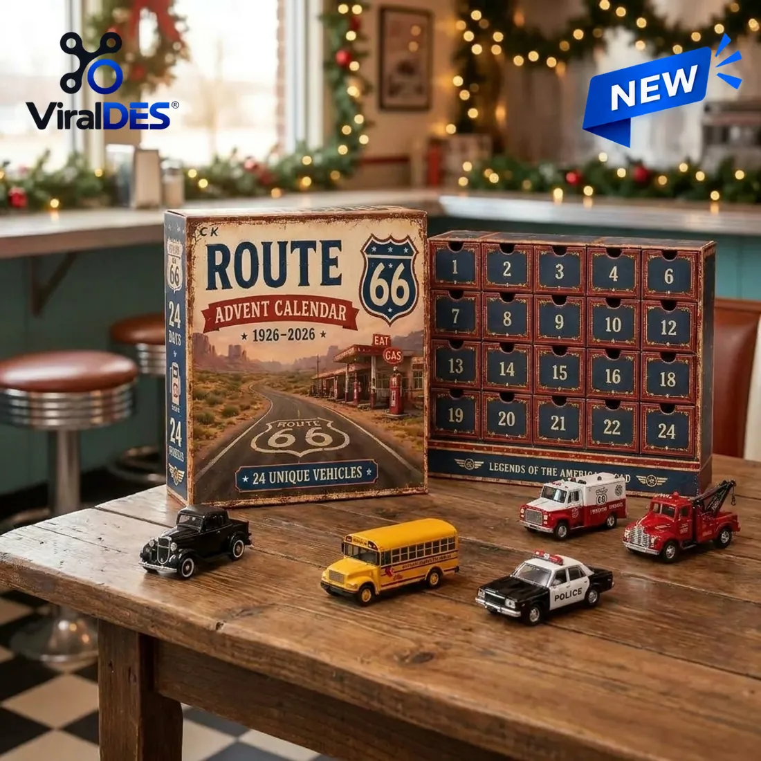 Route 66 Centennial 1926-2026 Advent Calendar Route 66 Centennial 1926-2026 Advent Calendar