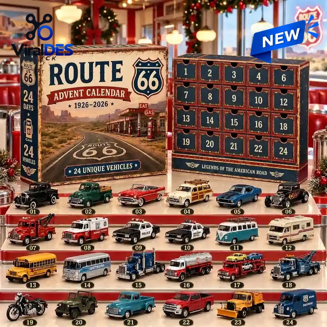 Route 66 Centennial 1926-2026 Advent Calendar Route 66 Centennial 1926-2026 Advent Calendar