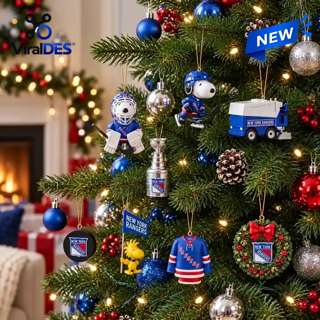 Snoopy x New York Rangers 100th Anniversary Advent Calendar Snoopy x New York Rangers 100th Anniversary Advent Calendar
