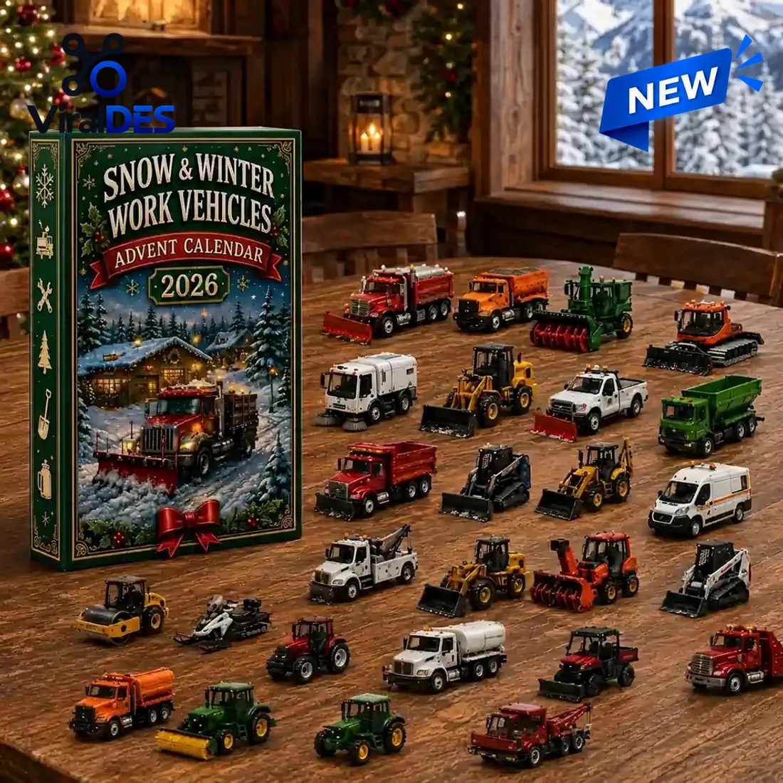 Snow & Winter Work Vehicles Advent Calendar 2026 Snow & Winter Work Vehicles Advent Calendar 2026