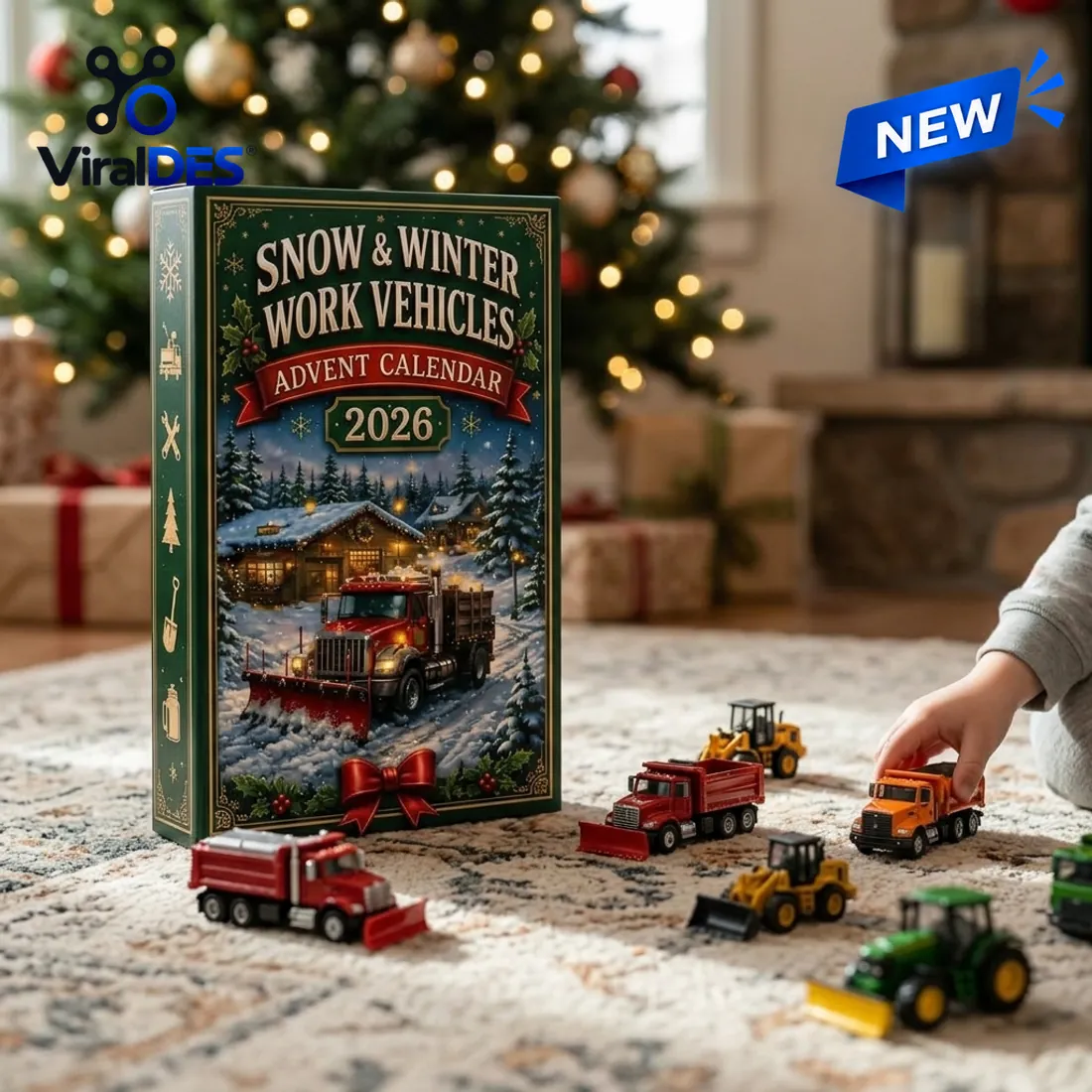 Snow & Winter Work Vehicles Advent Calendar 2026 Snow & Winter Work Vehicles Advent Calendar 2026