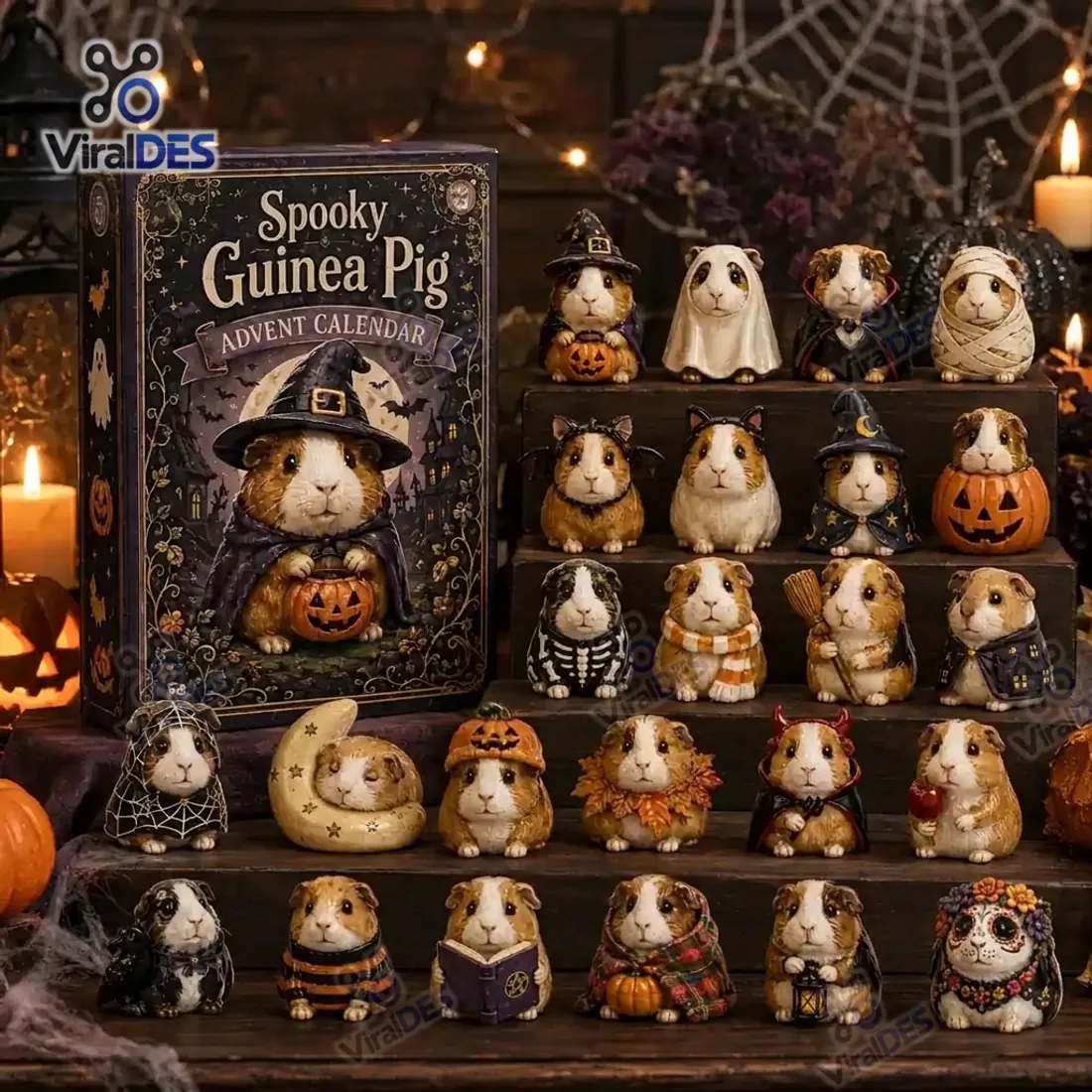 Spooky Guinea Pig Halloween Countdown Advent Calendar Spooky Guinea Pig Halloween Countdown Advent Calendar