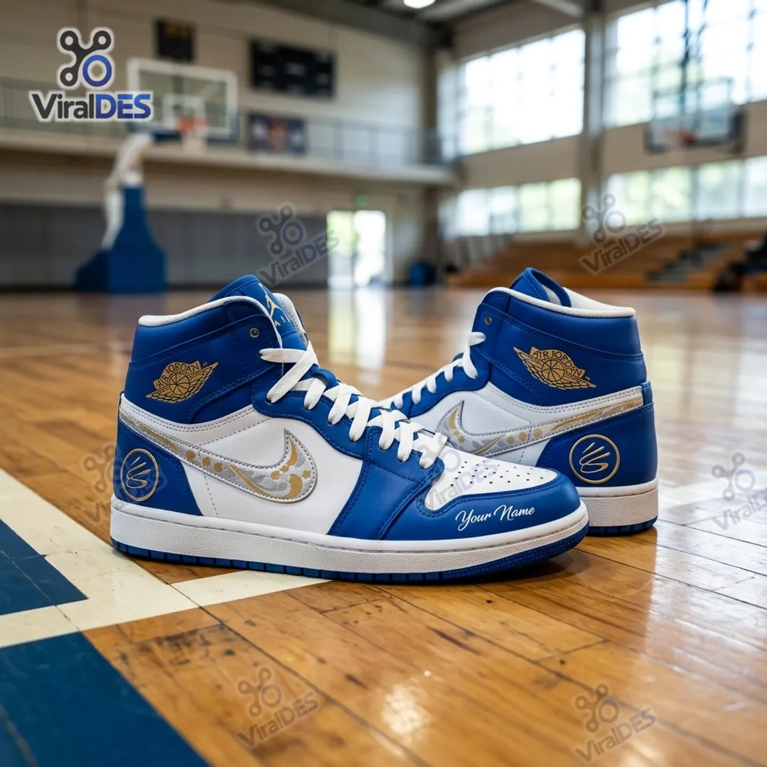 Stephen Curry Air Jordan 1 High Top Sneakers Stephen Curry Air Jordan 1 High Top Sneakers