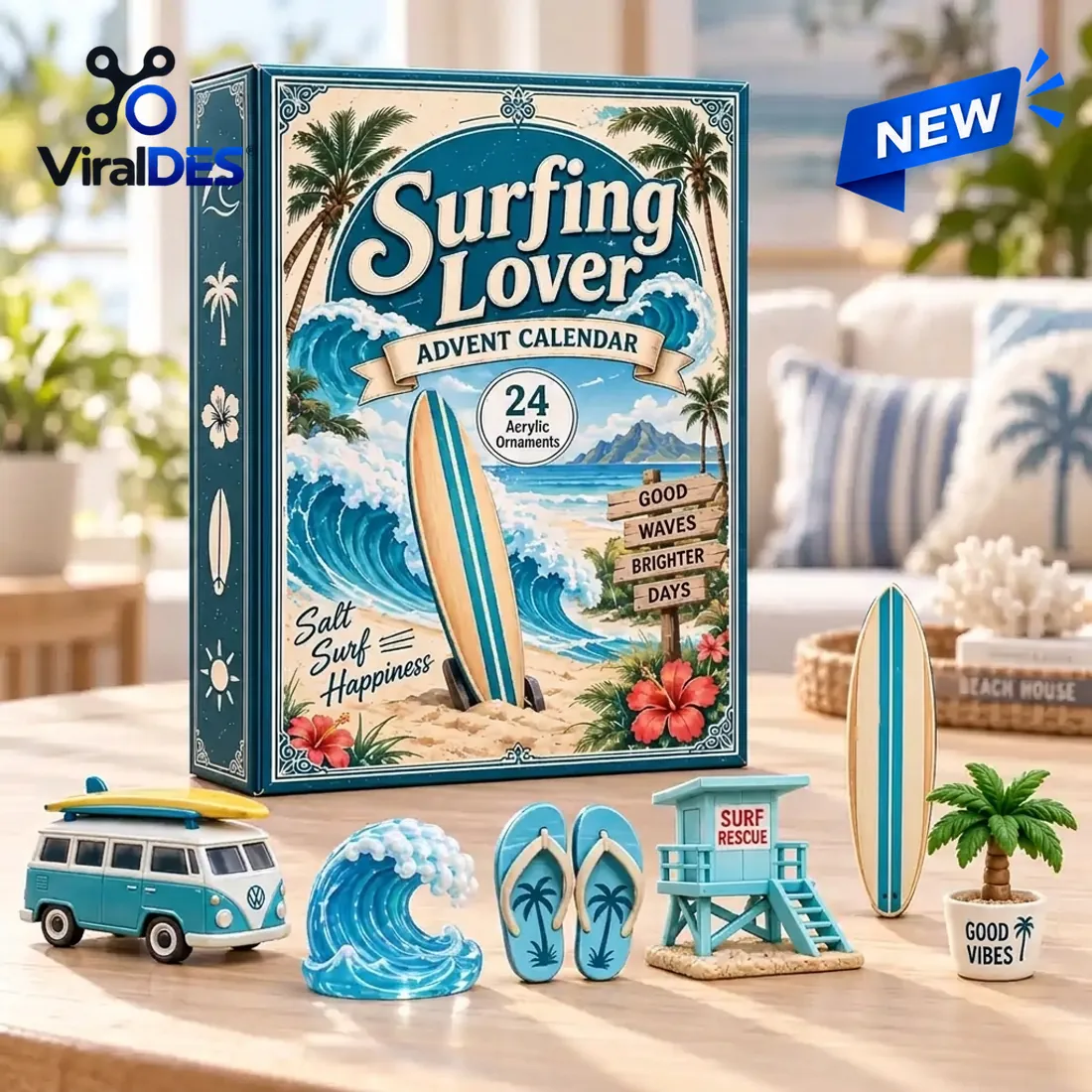Surfing Lover Christmas Advent Calendar Surfing Lover Christmas Advent Calendar