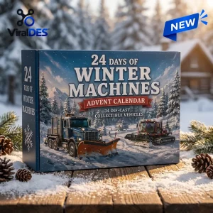 Heavy Equipment Die-Cast Advent Calendar