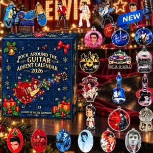 Elvis Presley Rock Around The Guitar Advent Calendar Elvis Presley Rock Around The Guitar Advent Calendar