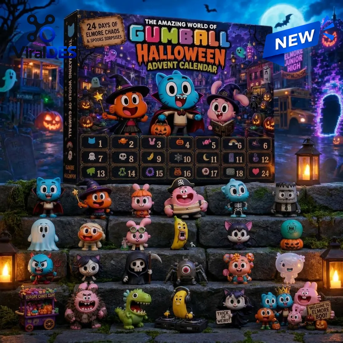 The Amazing World of Gumball Halloween Advent Calendar The Amazing World of Gumball Halloween Advent Calendar