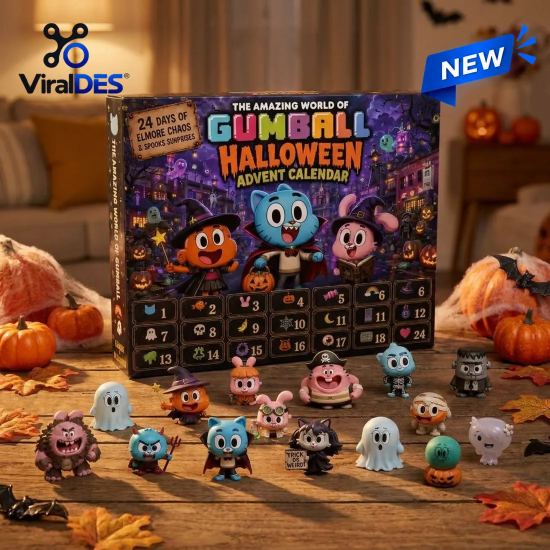 The Amazing World of Gumball Halloween Advent Calendar The Amazing World of Gumball Halloween Advent Calendar