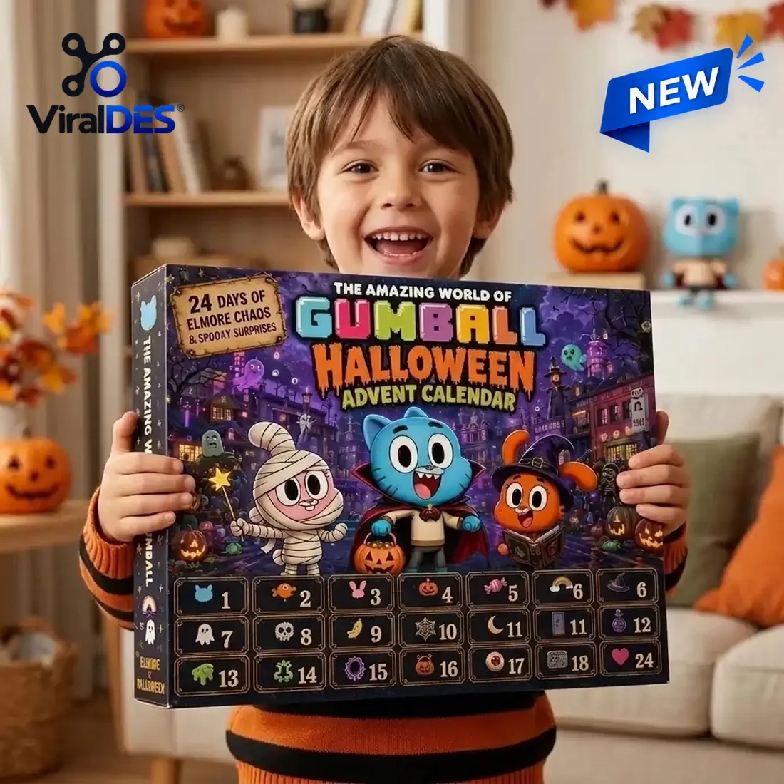The Amazing World of Gumball Halloween Advent Calendar The Amazing World of Gumball Halloween Advent Calendar