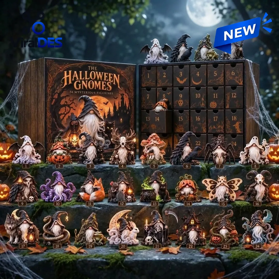The Halloween Gnomes Advent Calendar The Halloween Gnomes Advent Calendar