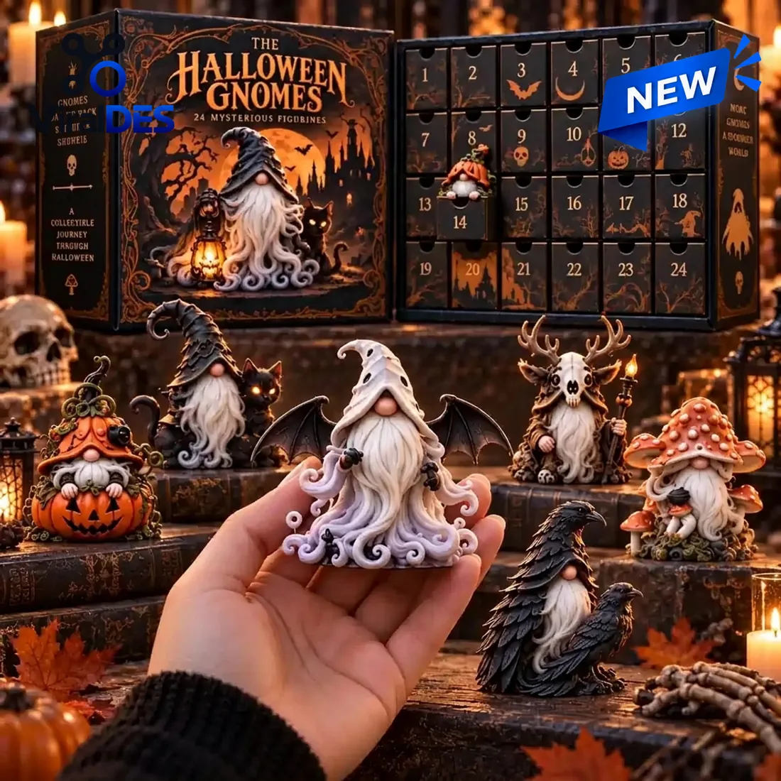 The Halloween Gnomes Advent Calendar The Halloween Gnomes Advent Calendar