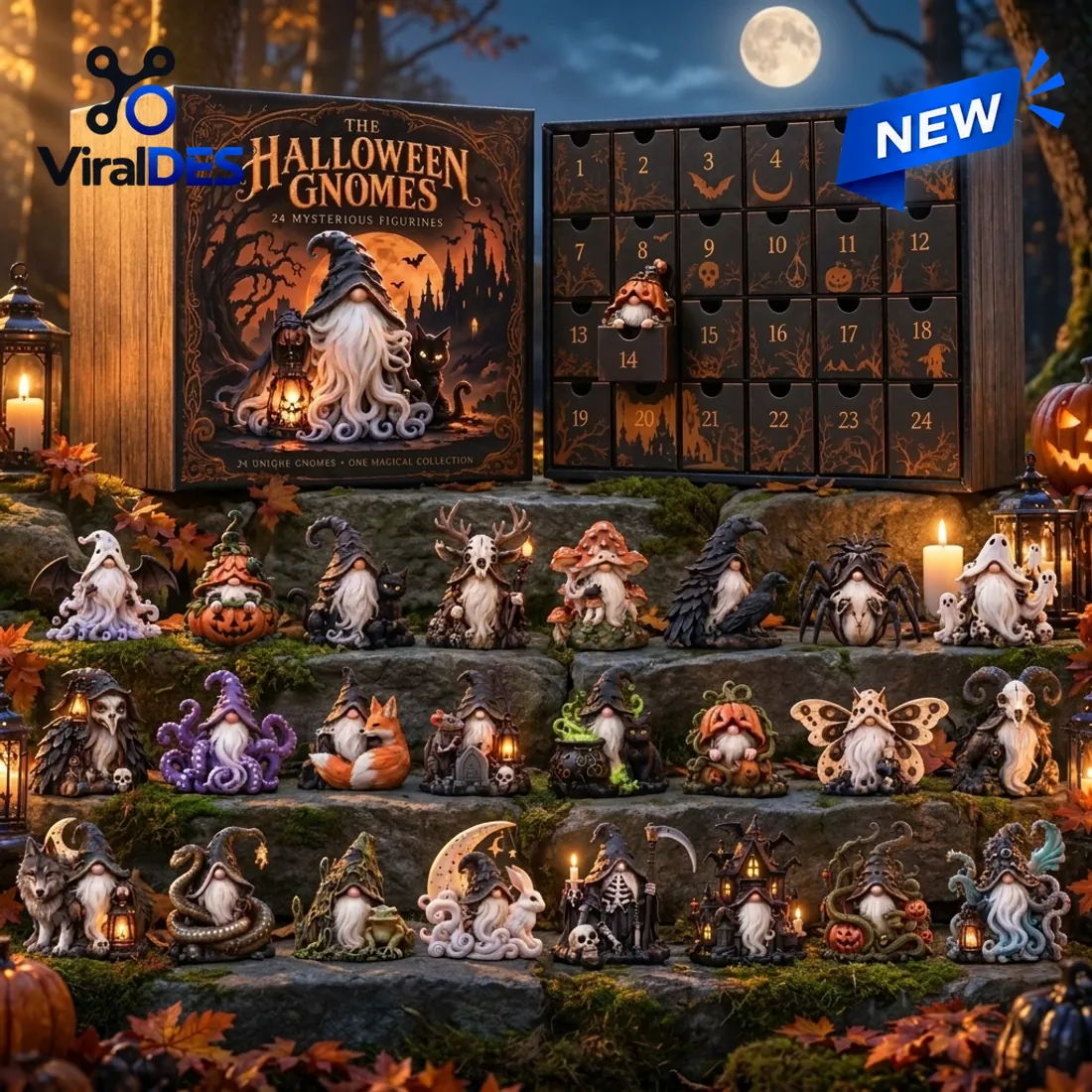 The Halloween Gnomes Advent Calendar The Halloween Gnomes Advent Calendar