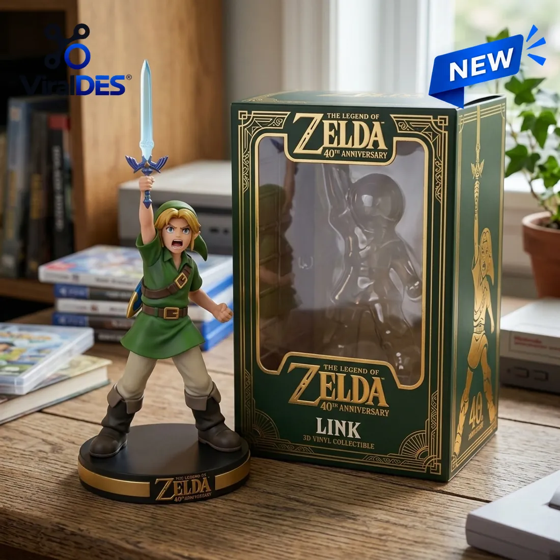 The Legend of Zelda 40th Anniversary Link Vinyl Figure The Legend of Zelda 40th Anniversary Link Vinyl Figure