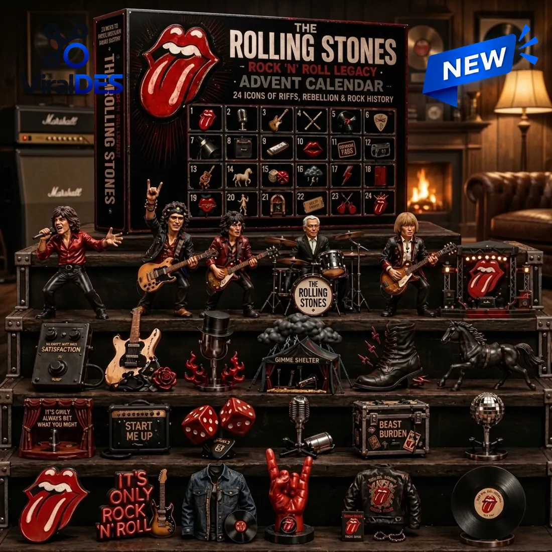 The Rolling Stones Rock N Roll Advent Calendar 2026 The Rolling Stones Rock N Roll Advent Calendar 2026