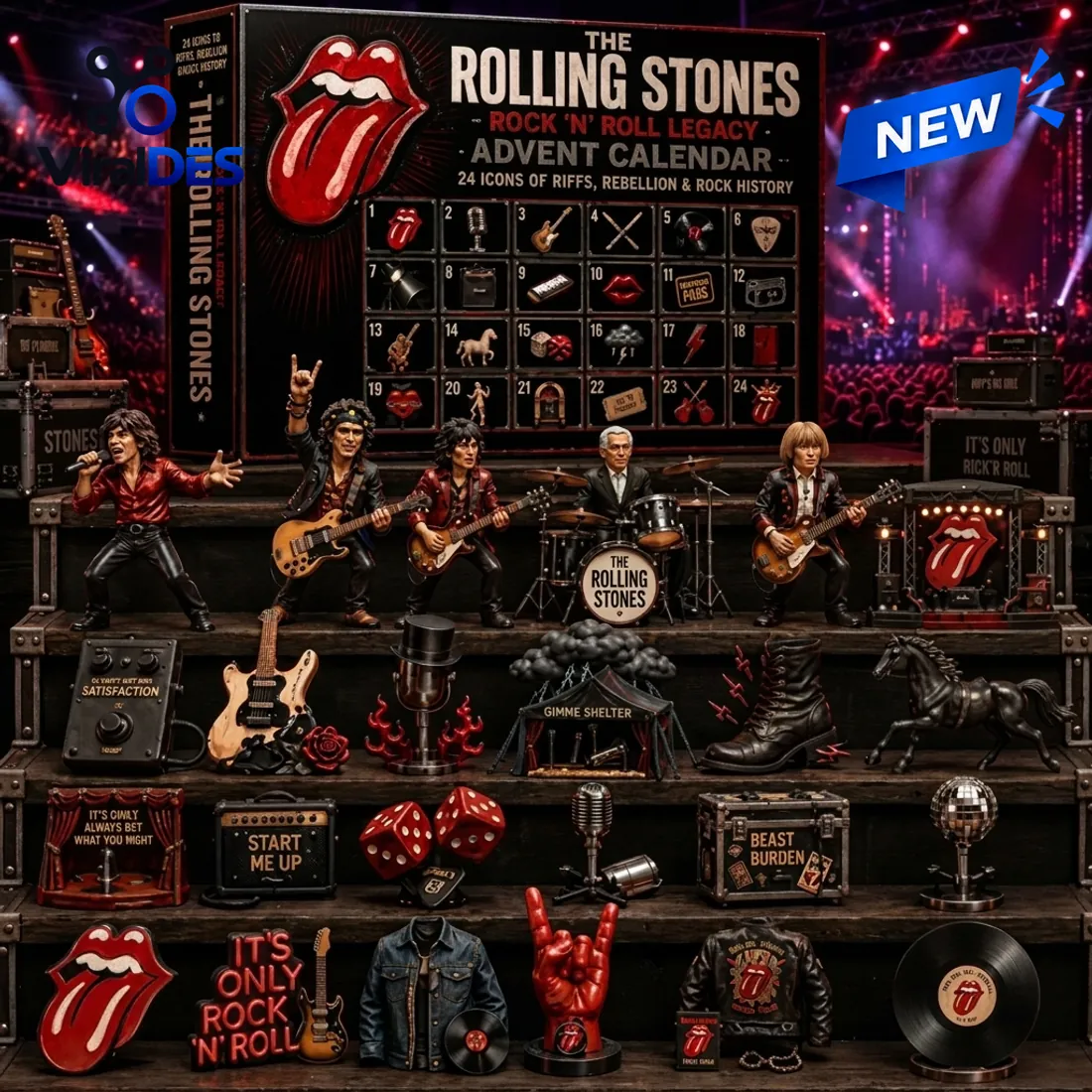 The Rolling Stones Rock N Roll Advent Calendar 2026 The Rolling Stones Rock N Roll Advent Calendar 2026