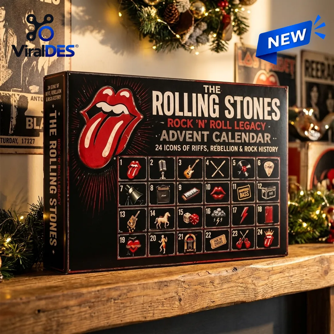 The Rolling Stones Rock N Roll Advent Calendar 2026 The Rolling Stones Rock N Roll Advent Calendar 2026