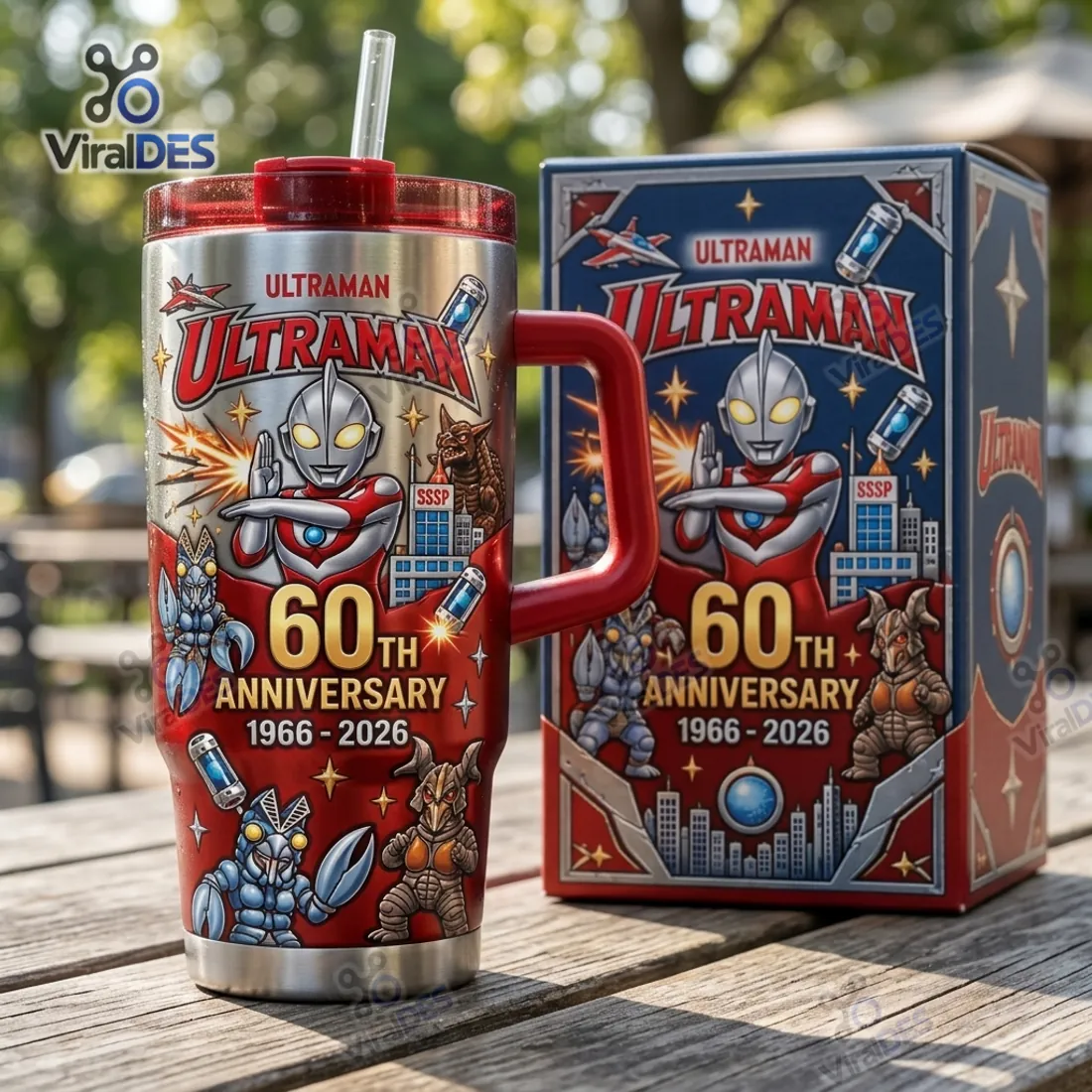 Ultraman 60th Anniversary 1966-2026 Tumbler Cup Ultraman 60th Anniversary 1966-2026 Tumbler Cup