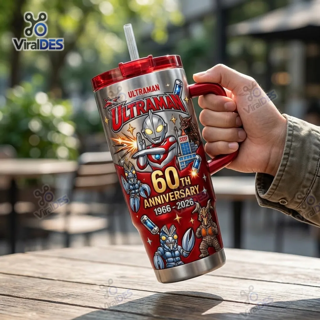 Ultraman 60th Anniversary 1966-2026 Tumbler Cup Ultraman 60th Anniversary 1966-2026 Tumbler Cup