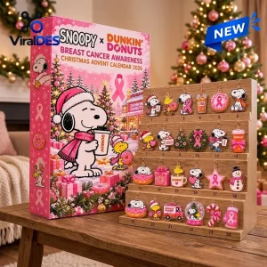 Snoopy x Dunkin Donuts 2026 Christmas Advent Calendar Snoopy x Dunkin Donuts 2026 Christmas Advent Calendar