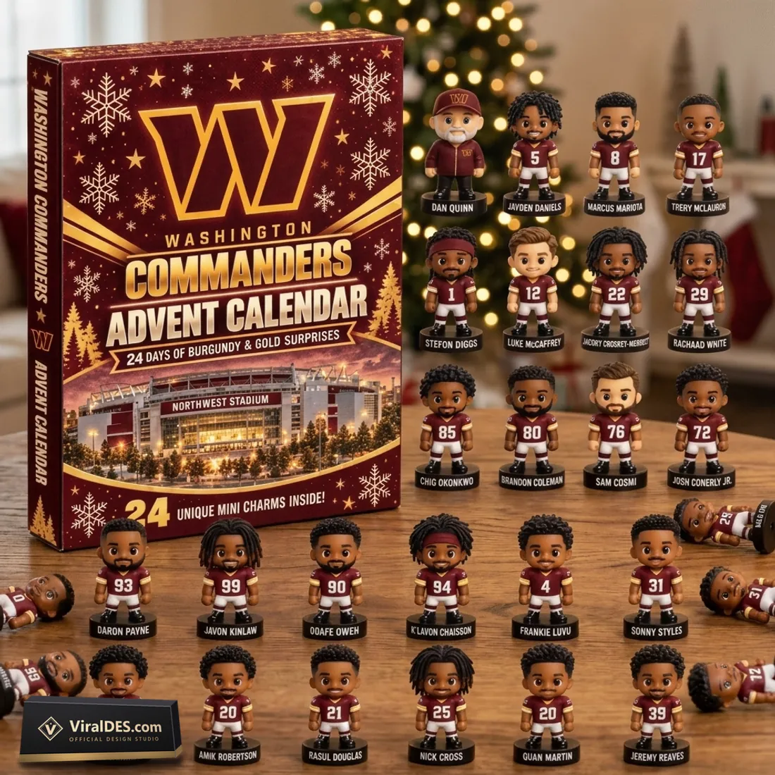 Washington Commanders 2026 Advent Calendar Washington Commanders 2026 Advent Calendar