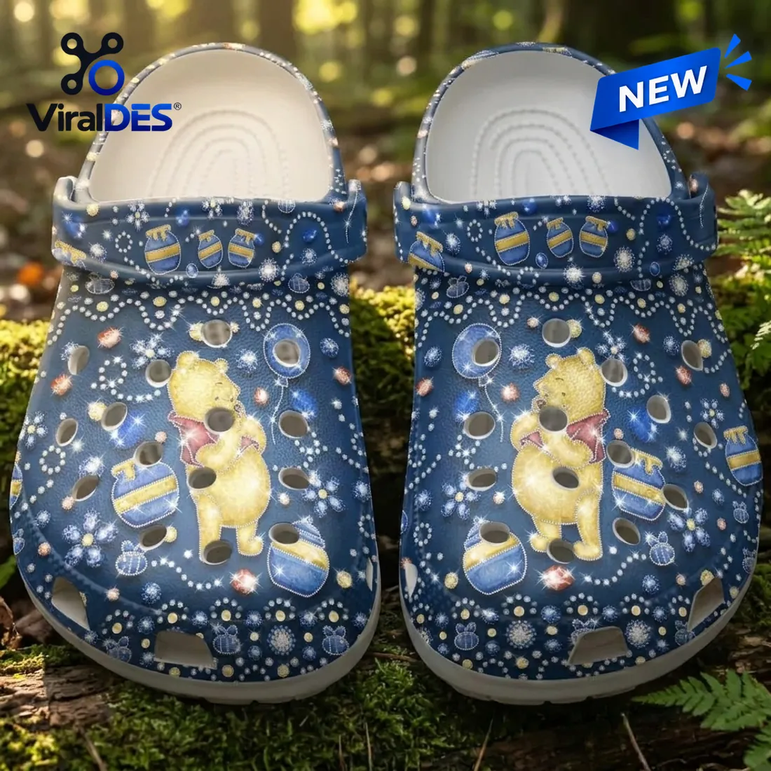 Winnie-the-Pooh Glitter Clogs Winnie-the-Pooh Glitter Clogs