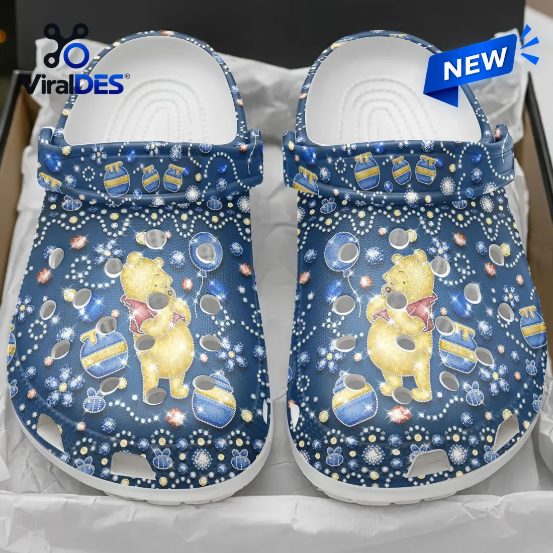Winnie-the-Pooh Glitter Clogs Winnie-the-Pooh Glitter Clogs