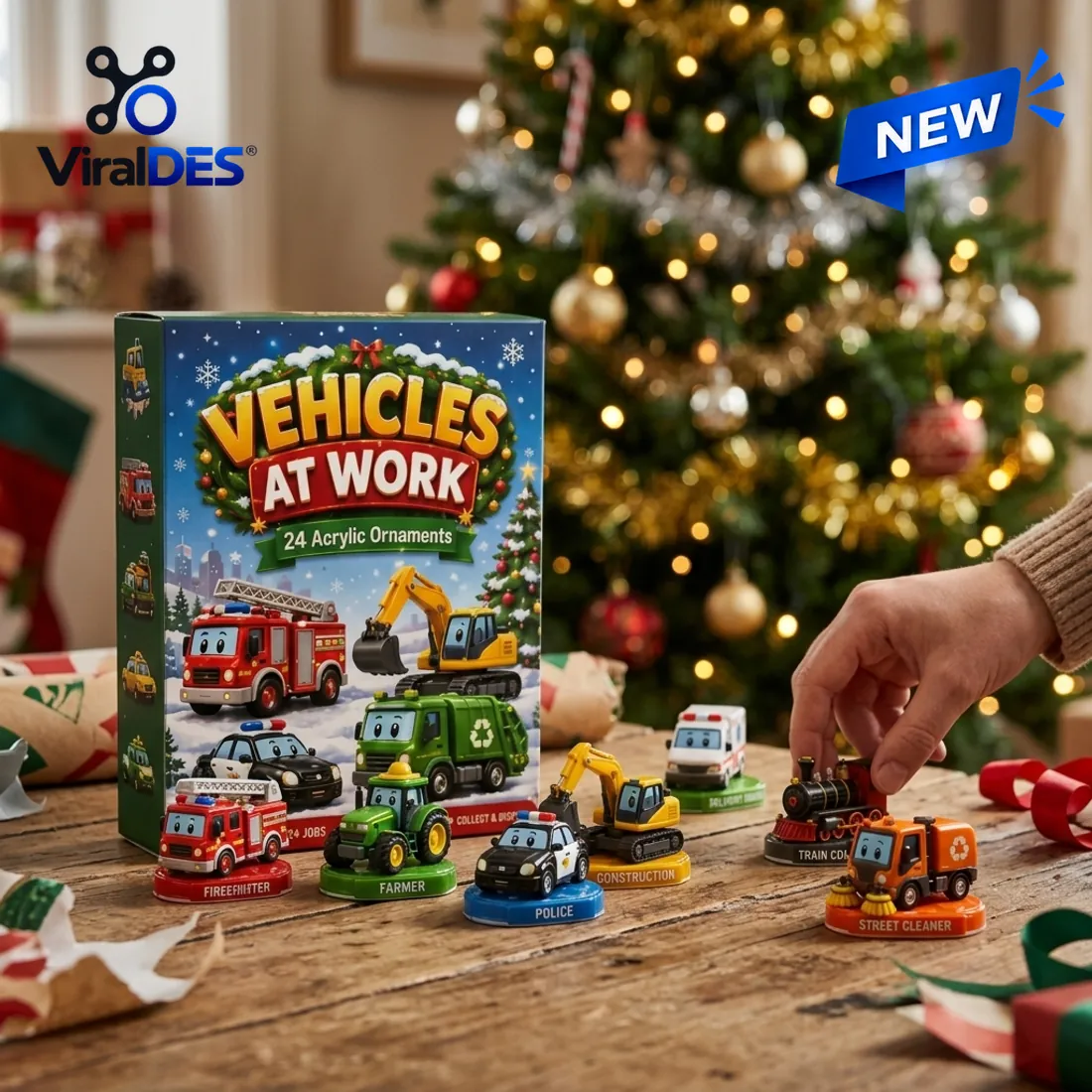 Working Vehicles Advent Calendar Working Vehicles Advent Calendar