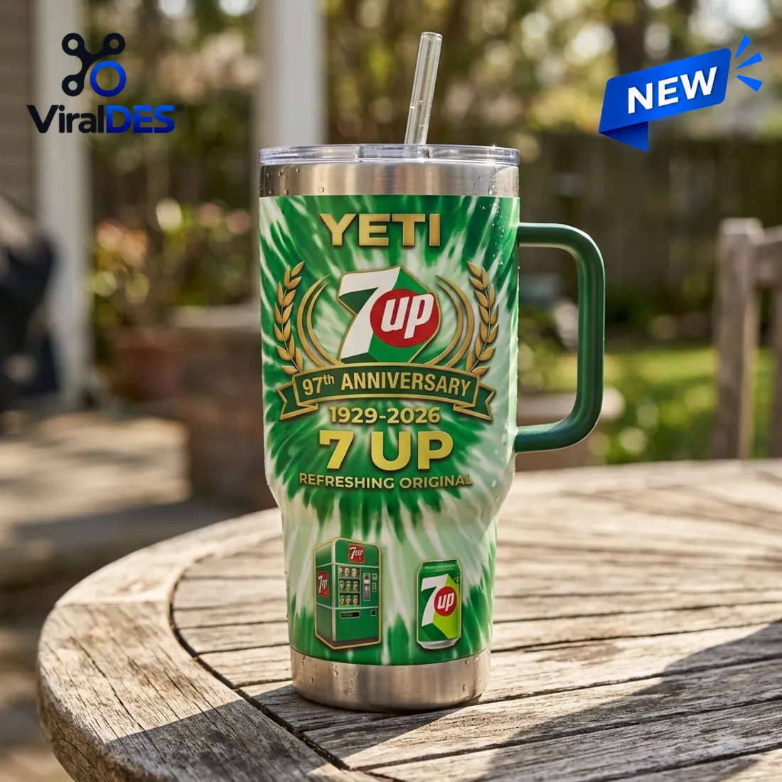 Yeti 7Up 97th Anniversary Handle Tumbler Yeti 7Up 97th Anniversary Handle Tumbler